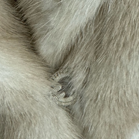 VINTAGE Fur Coat STUNNING Luxurious 3/4 Soft Size M Cocktail Party Winter Warm - Picture 12 of 15